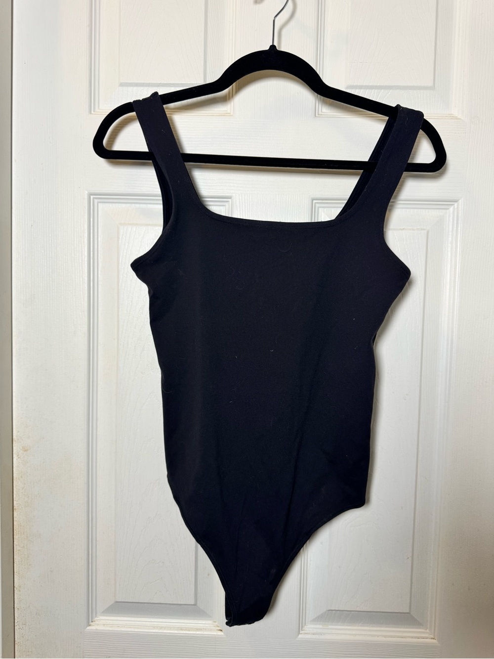 Abercrombie & Fitch Black Square-Neck Girls' Bodysuit